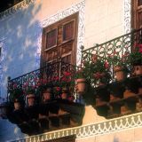 Casa de Los Balcones en La Orotava (detalle de la fachada)