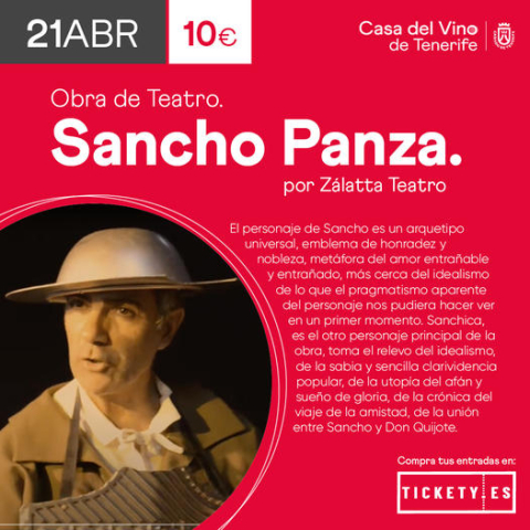 Sancho Panza por Zálatta Teatro