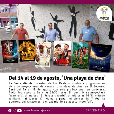 Cine en la playa