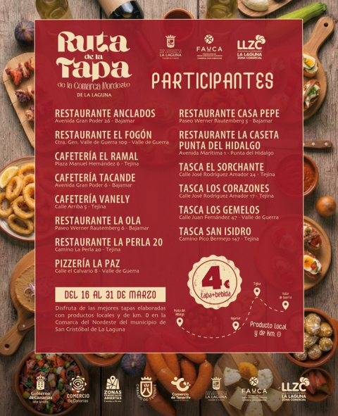Ruta de la Tapa de la Comarca Nordeste