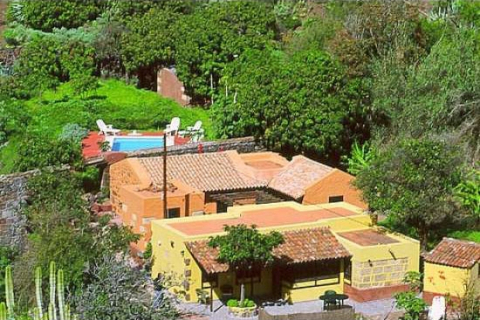 Vista de la casa