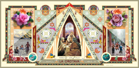Alfombras de La Orotava en directo