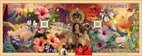 Alfombras de La Orotava 2026 (Boceto)
