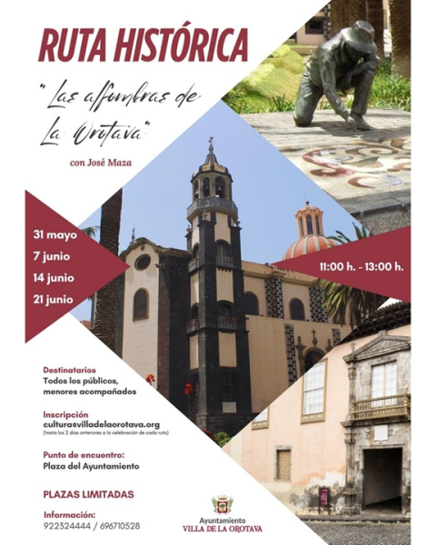 Ruta Histórica “Las alfombras de La Orotava”