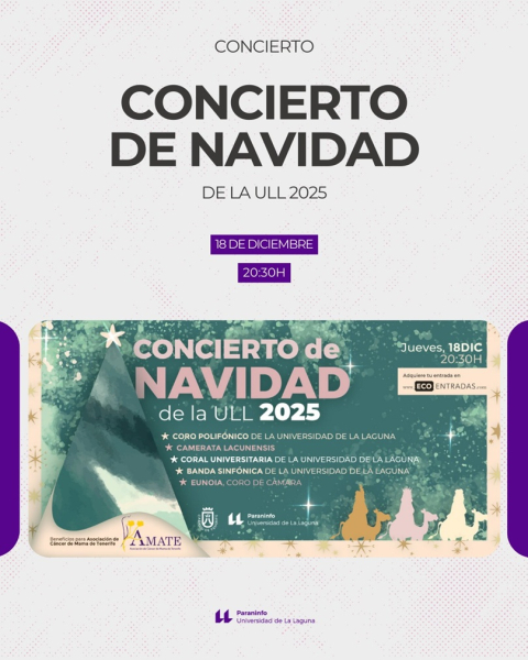 Concierto de Navidad de la ULL